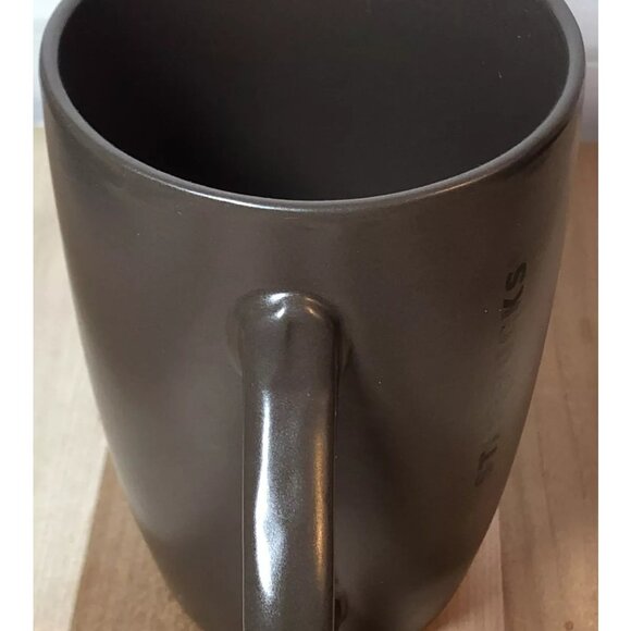Starbucks Brown Ceramic Mug 10.5 fl oz Microwave & Dishwasher Safe Coffee Tea Cu - Picture 4 of 5